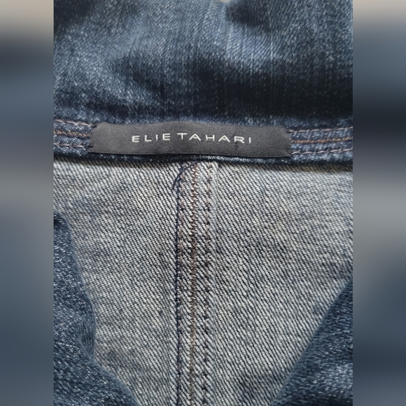 Elie Tahari Women's Denim Jacket - Picture 2 of 16
